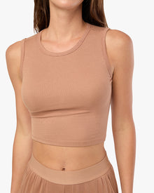 Muscle Tank | Mocha Mousse