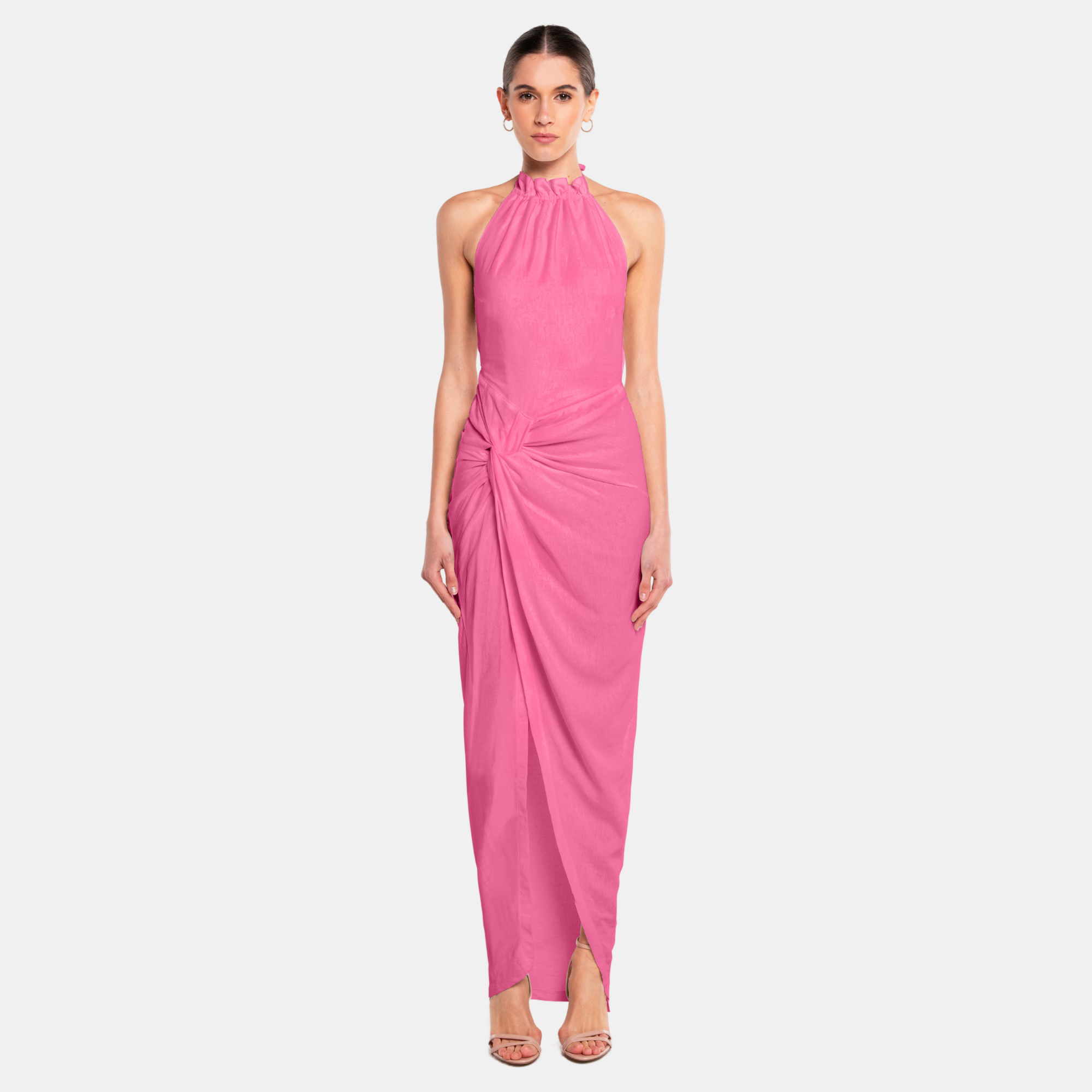 OW Collection ISLA Dress Account 126 - Hot Pink