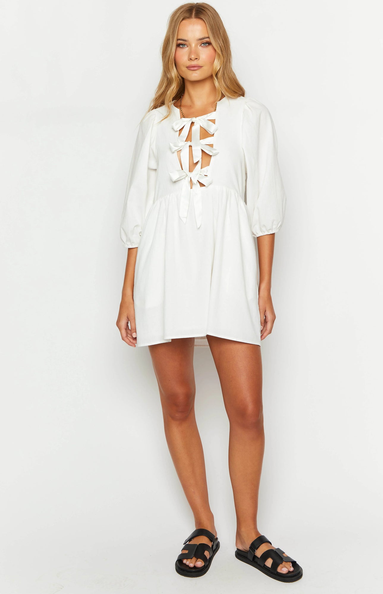 Issy Mini Dress | White