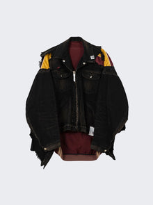 Men | Maison MIHARA YASUHIRO | Double Layered Denim Jacket | Black