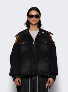 Men | Maison MIHARA YASUHIRO | Double Layered Denim Jacket | Black