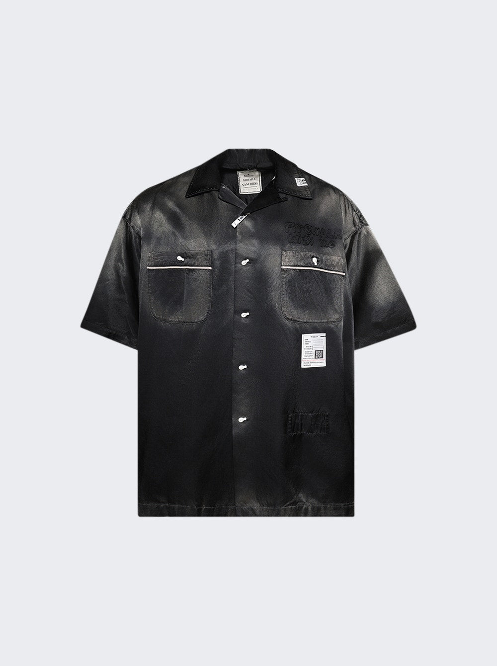 Men | Maison MIHARA YASUHIRO | Bowling Shirt | Black