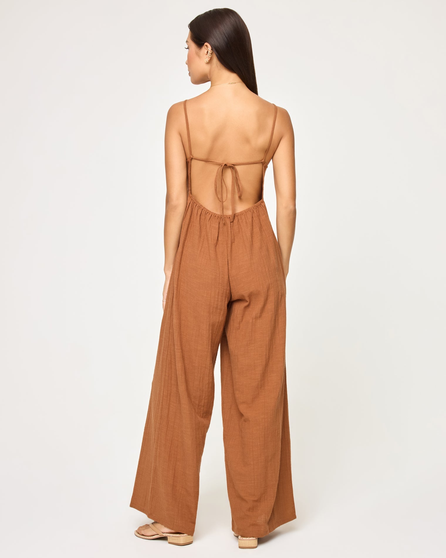 Jaida Jumpsuit | Brown Sugar