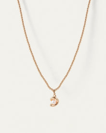 Glass Pearls | Daphne Necklace | Gold Tone Dipped Brass