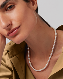 Freshwater Pearl | Noa Necklace | 14K Gold-Plated Steel
