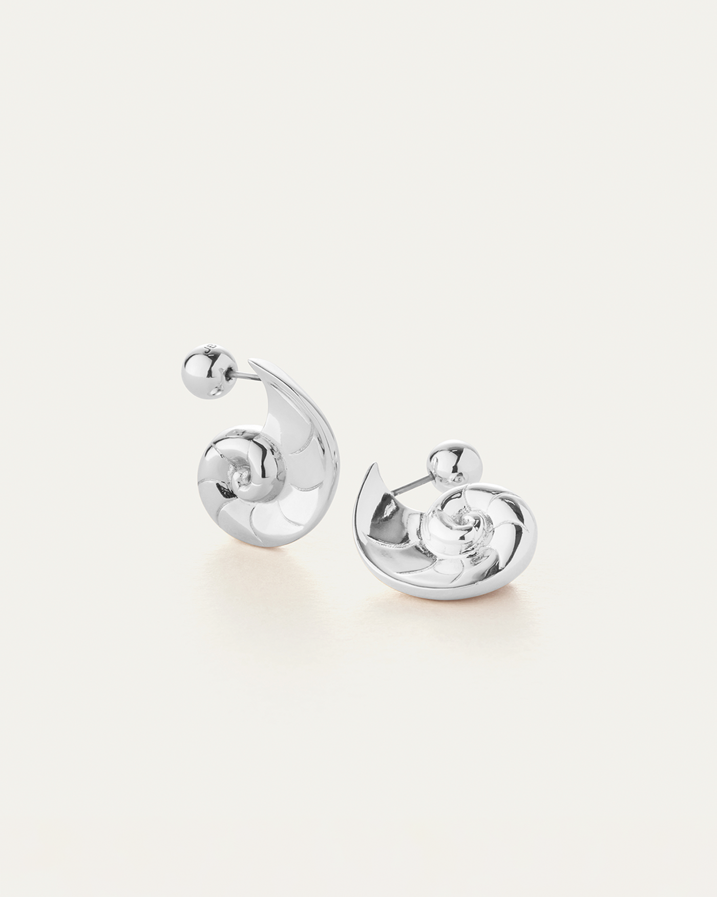 Dylan Earrings | Silver Dipped Brass