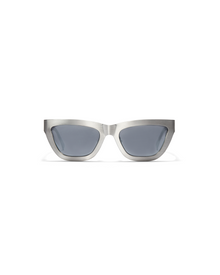 The Cateye | Silver | Silver Lenses