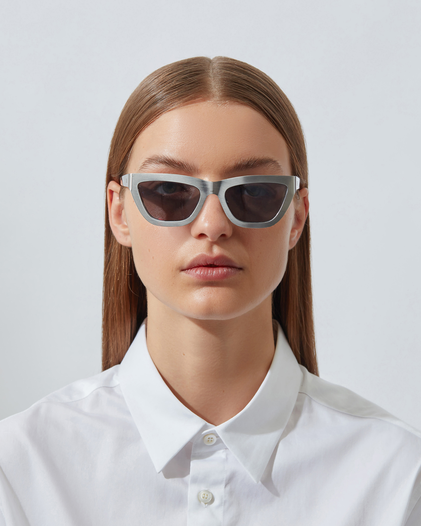 The Cateye | Silver | Silver Lenses