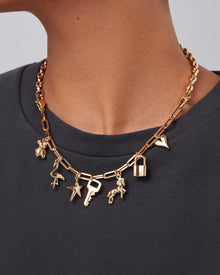Multi-Wear Charm Necklace Kit | Gold Tone Dipped Brass