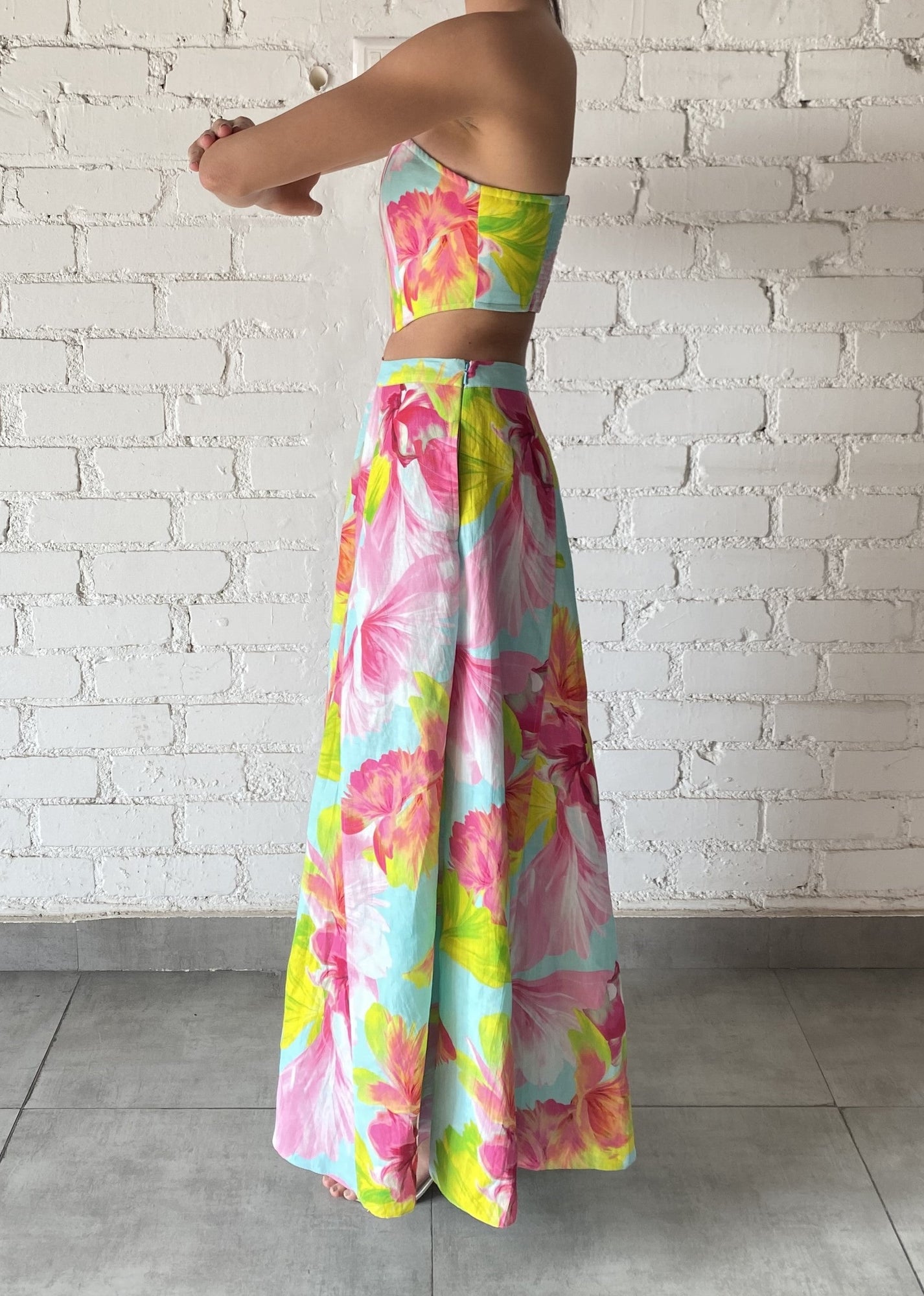 Mina Long Skirt | Multi