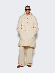 Men | Adidas X Wales Bonner | Coach Coat | Wonder White