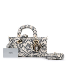 Dior | Pre-Owned Small Denim Toile de Jouy Soleil Lady D Joy | White