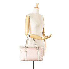 Gucci | Pre-Owned GG Canvas Abbey D Ring Tote | Pink