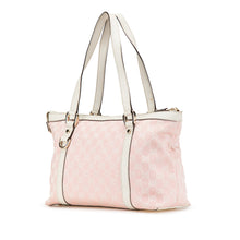 Gucci | Pre-Owned GG Canvas Abbey D Ring Tote | Pink
