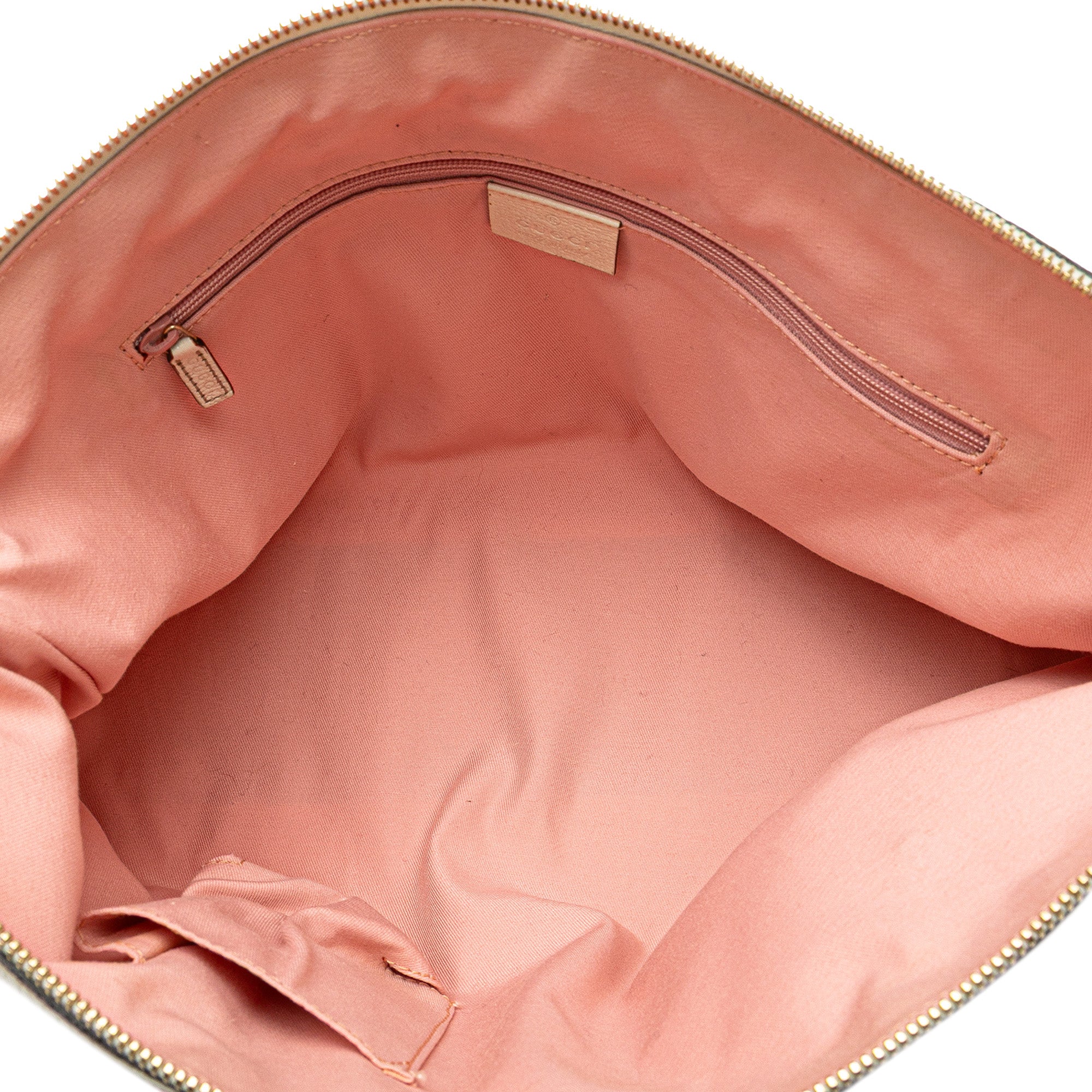 Gucci | Pre-Owned GG Canvas Abbey D Ring Tote | Pink