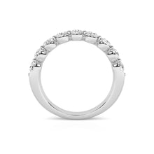 1.00 CT Round Lab-Grown Diamond | Wedding Band Ring | 14K White Gold | G Color | SI Clarity