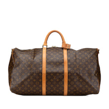 Louis Vuitton | Pre-Owned Monogram Keepall Bandouliere 60 | Brown