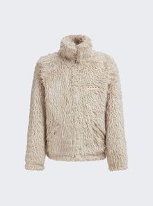 Men | Marni | Shaggy Jacket With Detachable Hood Glass