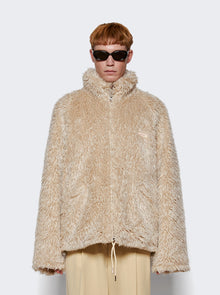 Men | Marni | Shaggy Jacket With Detachable Hood Glass