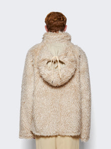 Men | Marni | Shaggy Jacket With Detachable Hood Glass