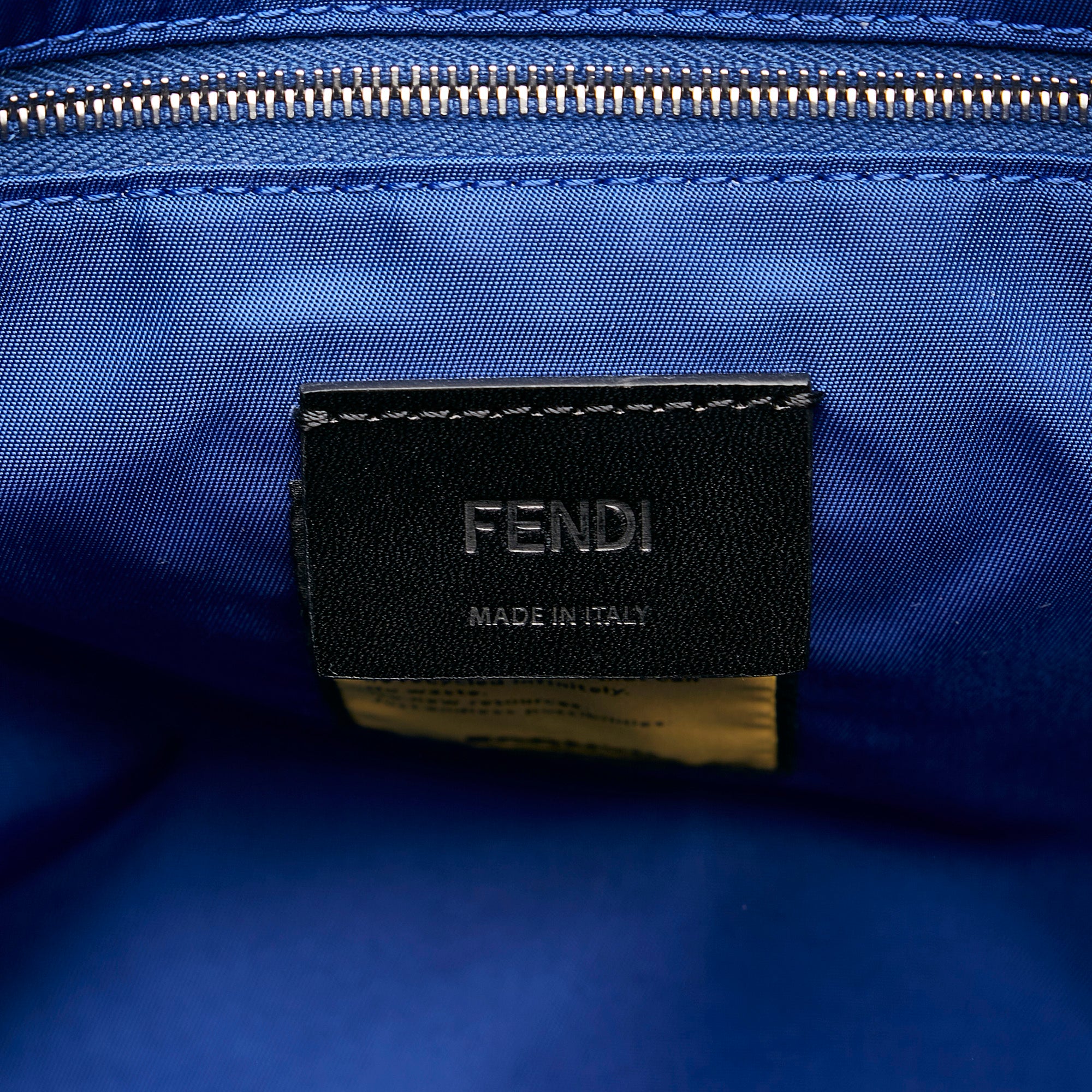 Fendi | Pre-Owned FF Lock Crossbody | Blue
