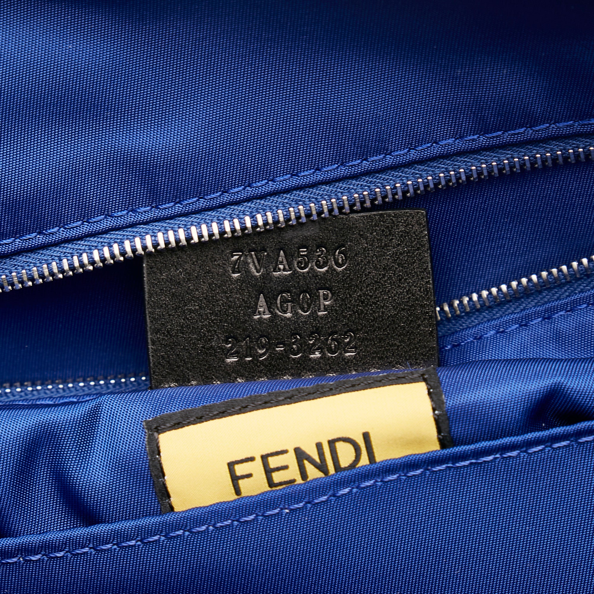 Fendi | Pre-Owned FF Lock Crossbody | Blue