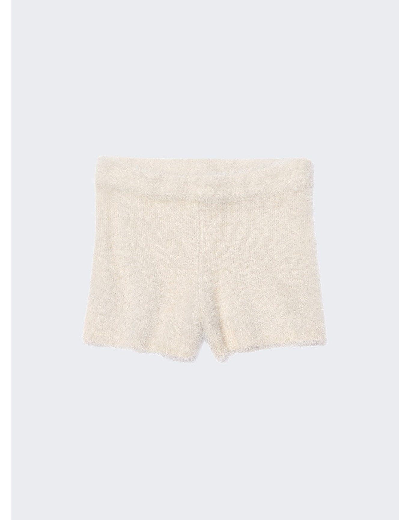Jacquemus | Women | Le Short Neve Fluffy Bike Shorts | White