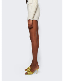 Jacquemus | Women | Le Short Neve Fluffy Bike Shorts | White