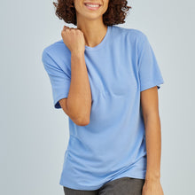 Modal French Terry Lounge Tee | Glacier