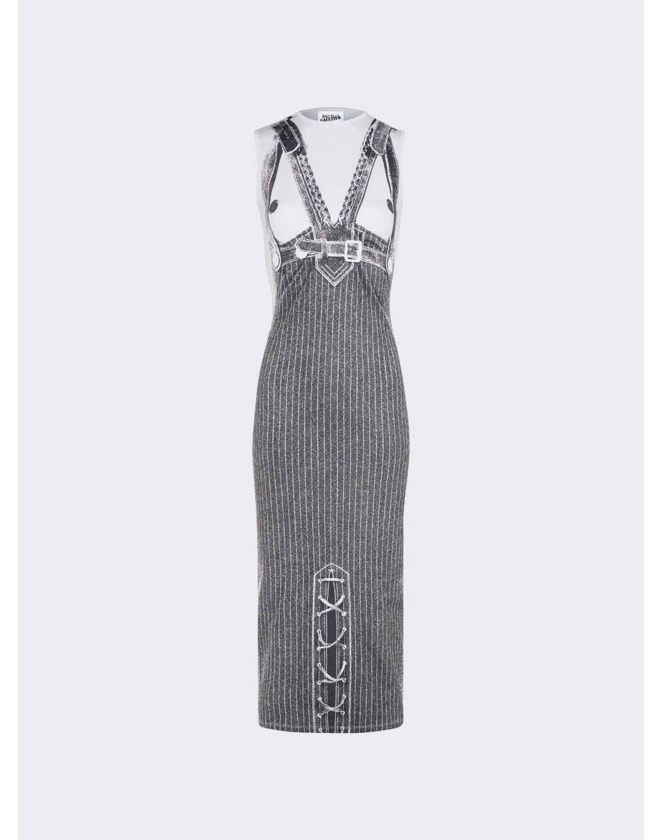 Jean Paul Gaultier | Women | Madonna Trompe L'oeil Dress | Grey
