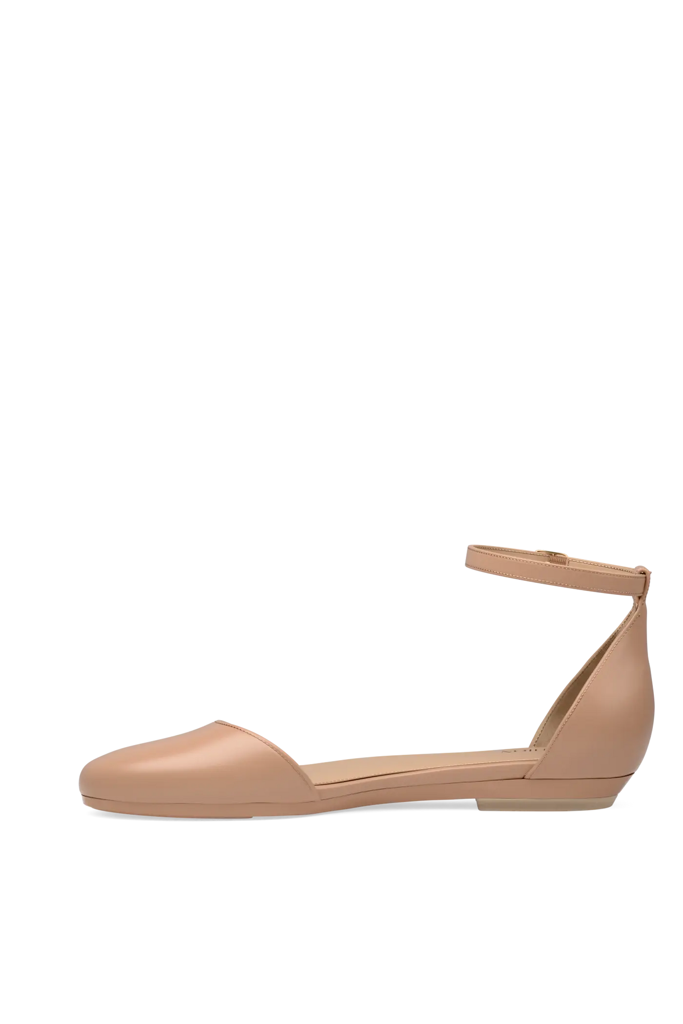 The Jocelyn Flat | Latte Leather