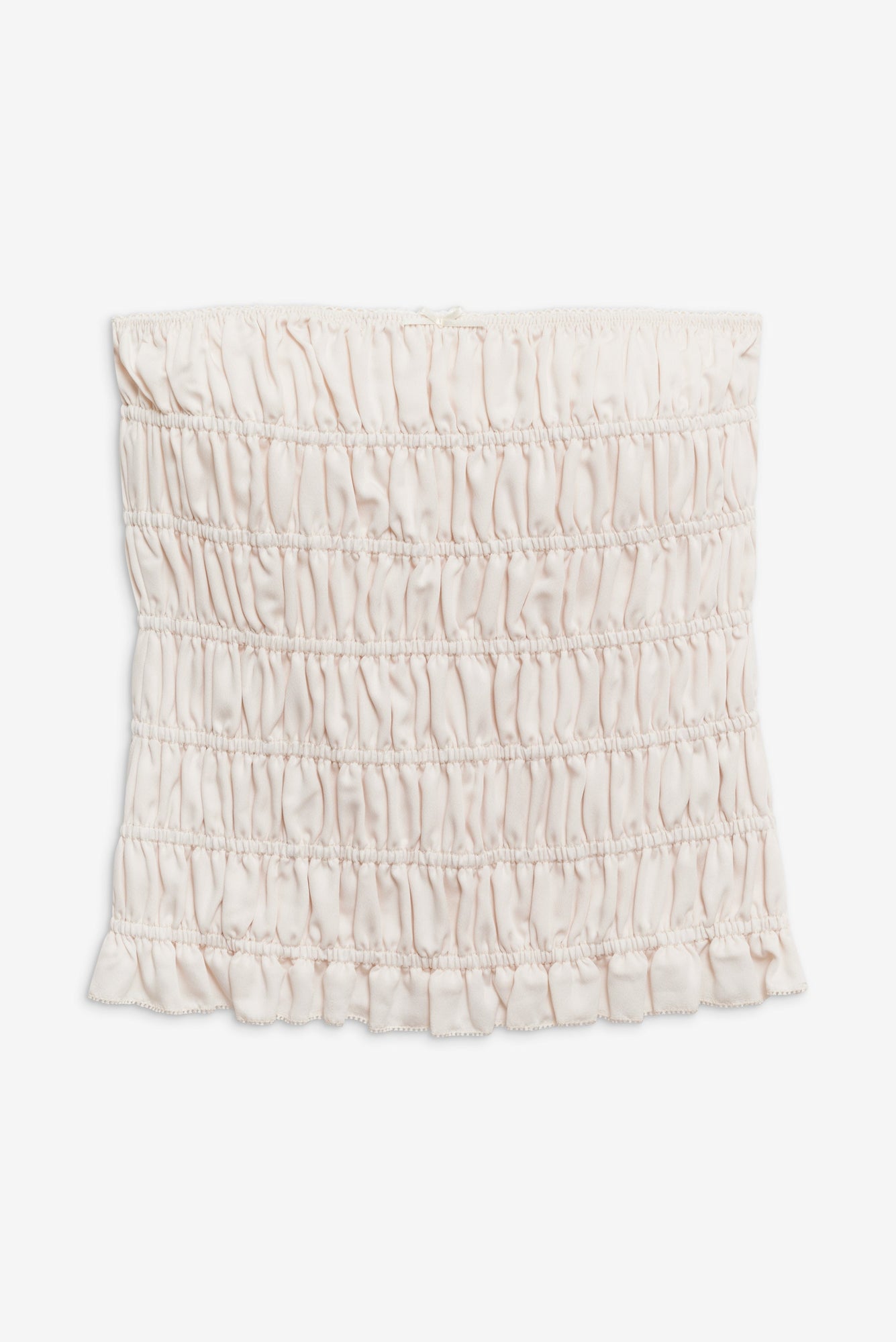 JolieSatinStraplessShirt-VintageTreasure