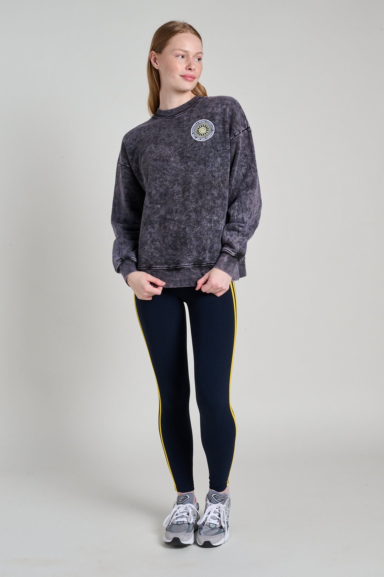 Soul by SoulCycle | Jordan Crew | Mineral Wash Navy