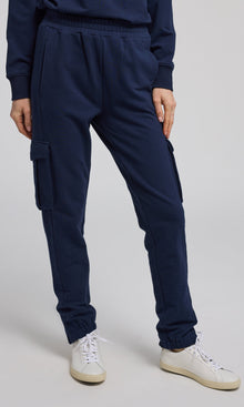 Chandra Fleece Sweatpants | French Navy
