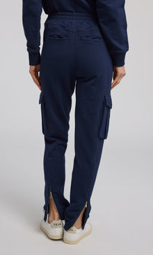 Chandra Fleece Sweatpants | French Navy