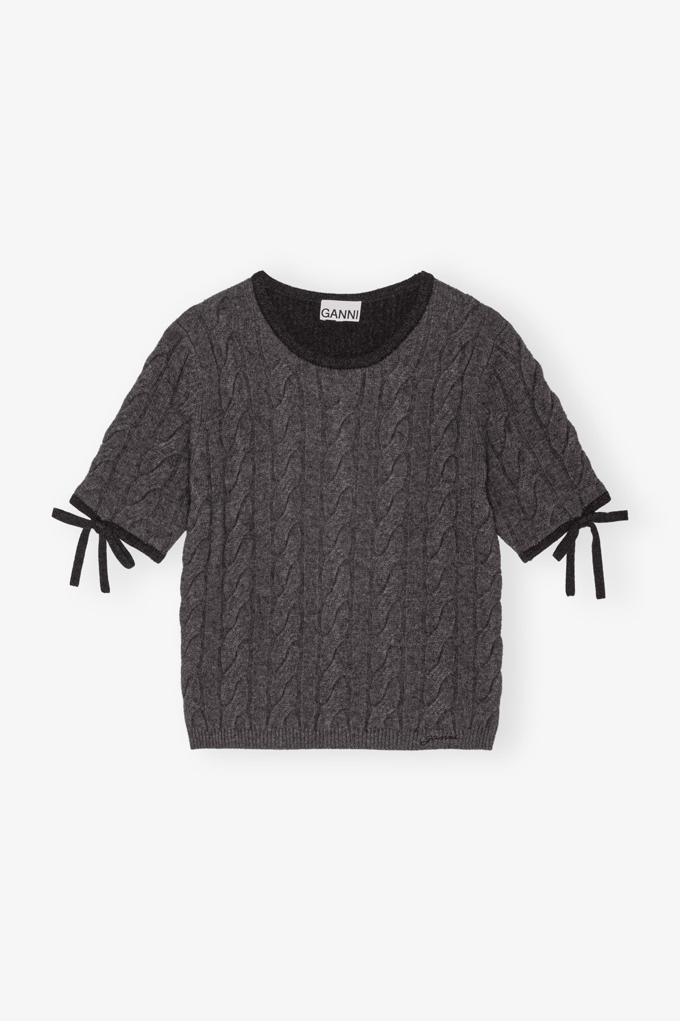 Cashmere Mix T-Shirt | Phantom