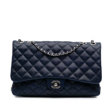 Chanel | Pre-Owned Jumbo Quilted Calfskin Tender Touch Flap | Blue/Midnight Blue