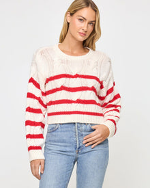 Kensley Pullover | Cream Flame