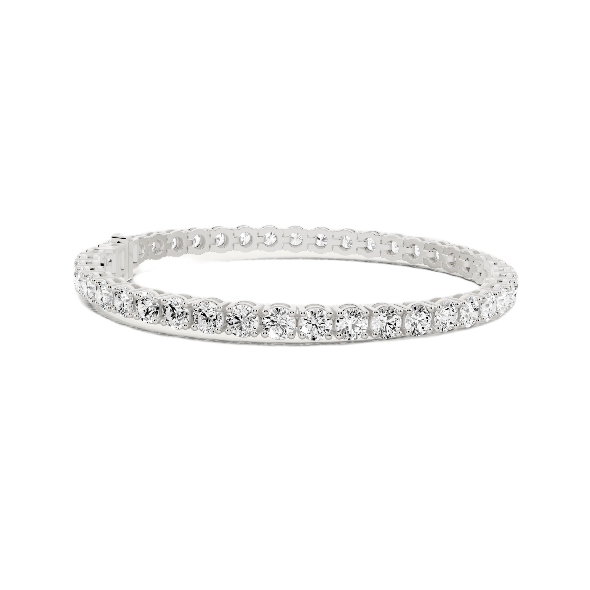 Womens | Tennis Bracelet - II | Sterling Silver | 8 CTW Round Cut Lab Grown Diamond | G-SI