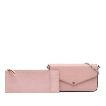 Louis Vuitton | Pre-Owned Epi Pochette Felicie with Silver Button | Pink
