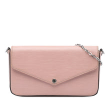 Louis Vuitton | Pre-Owned Epi Pochette Felicie with Silver Button | Pink