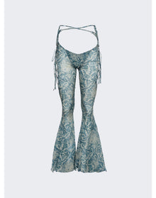 KNWLS | Women | Glimmer Trousers | Spikewall Blue