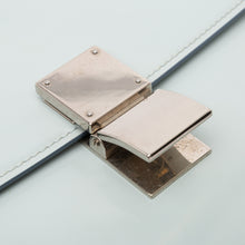 Celine | Pre-Owned Teen Calfskin Classic Box | Gray/Light Gray