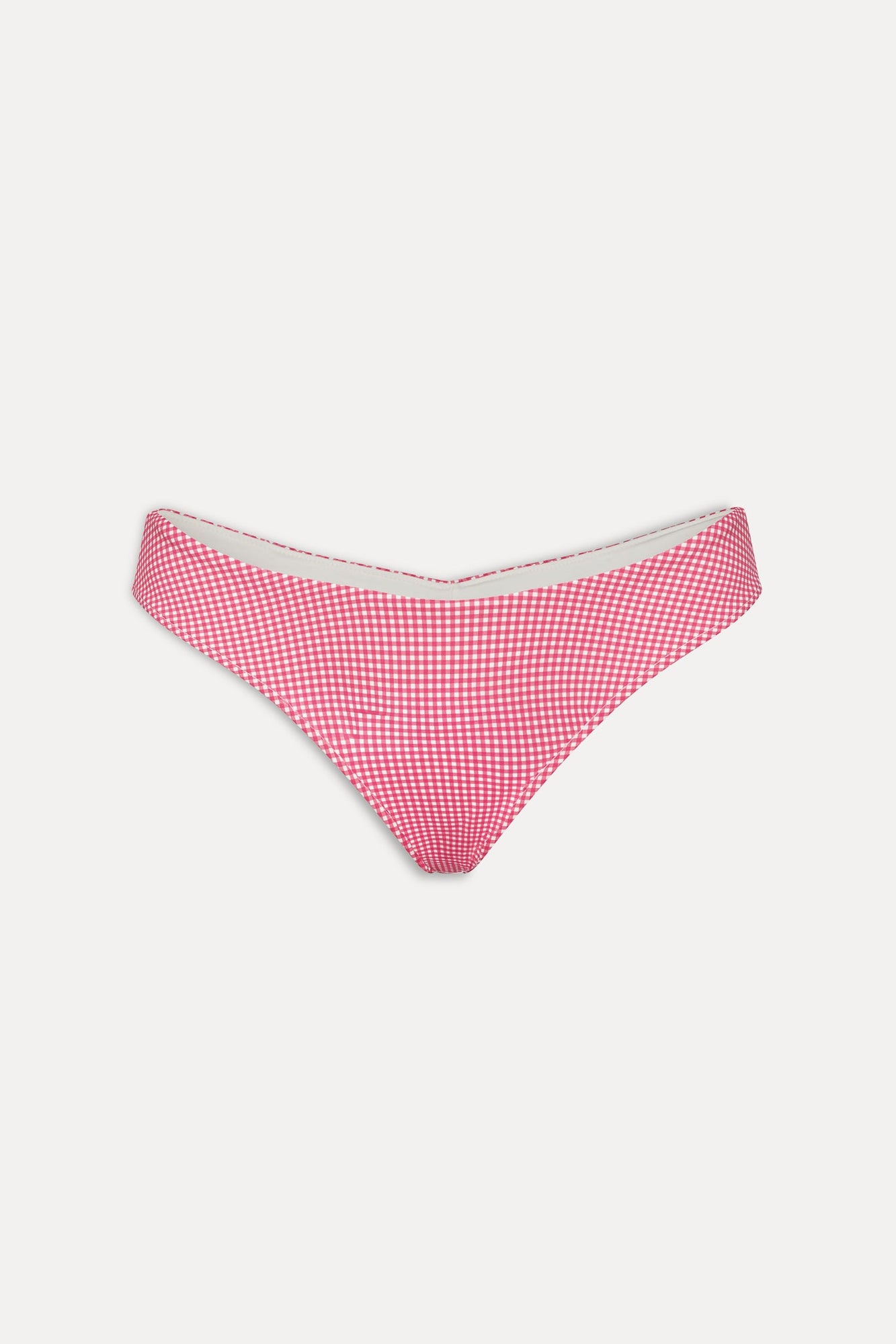 Katarina Cheeky Bikini Bottom Ladybug Gingham