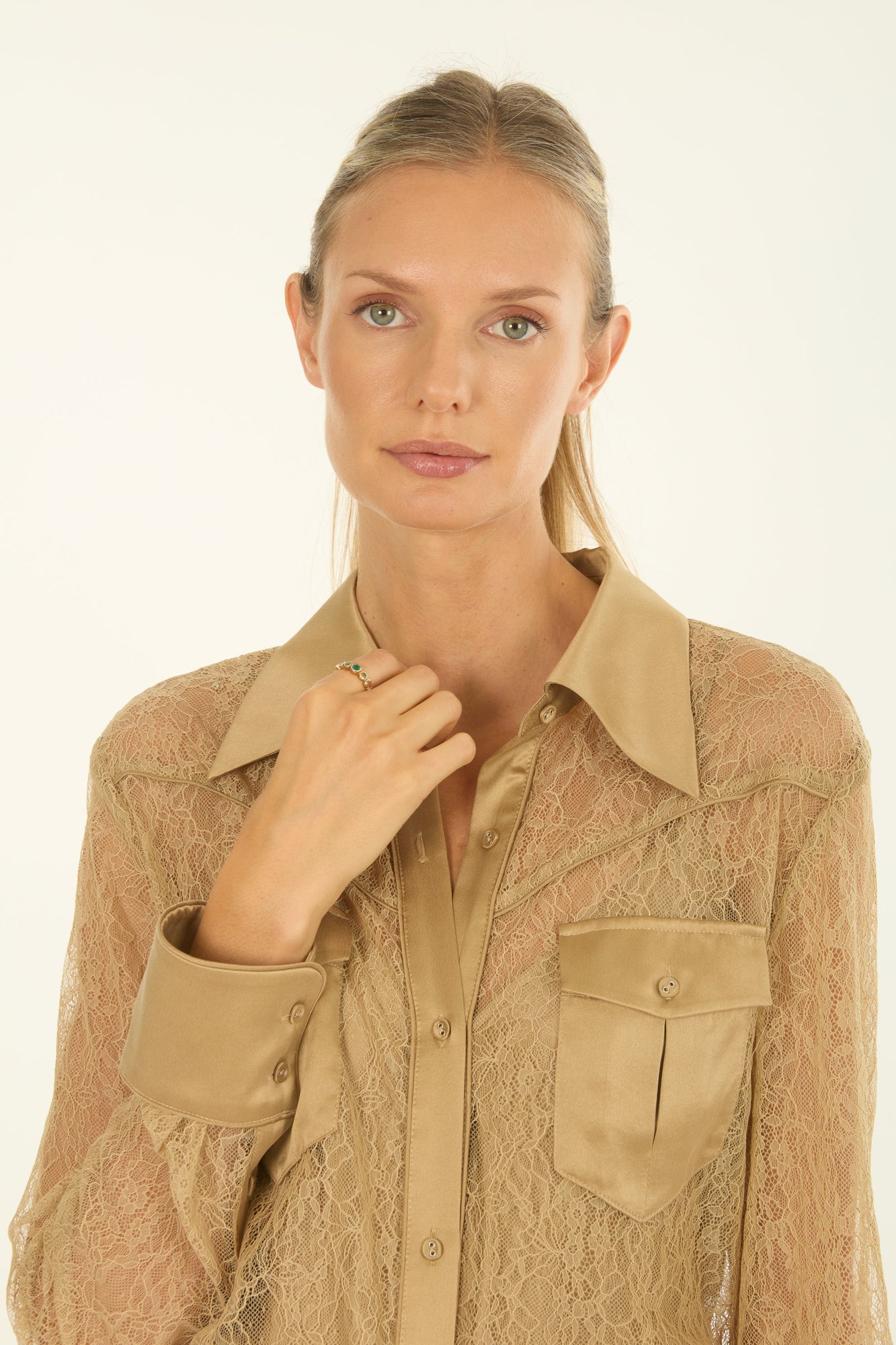 Aubree Top | Sand