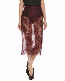 L'AGENCE | Womens | Makena Skirt | Red