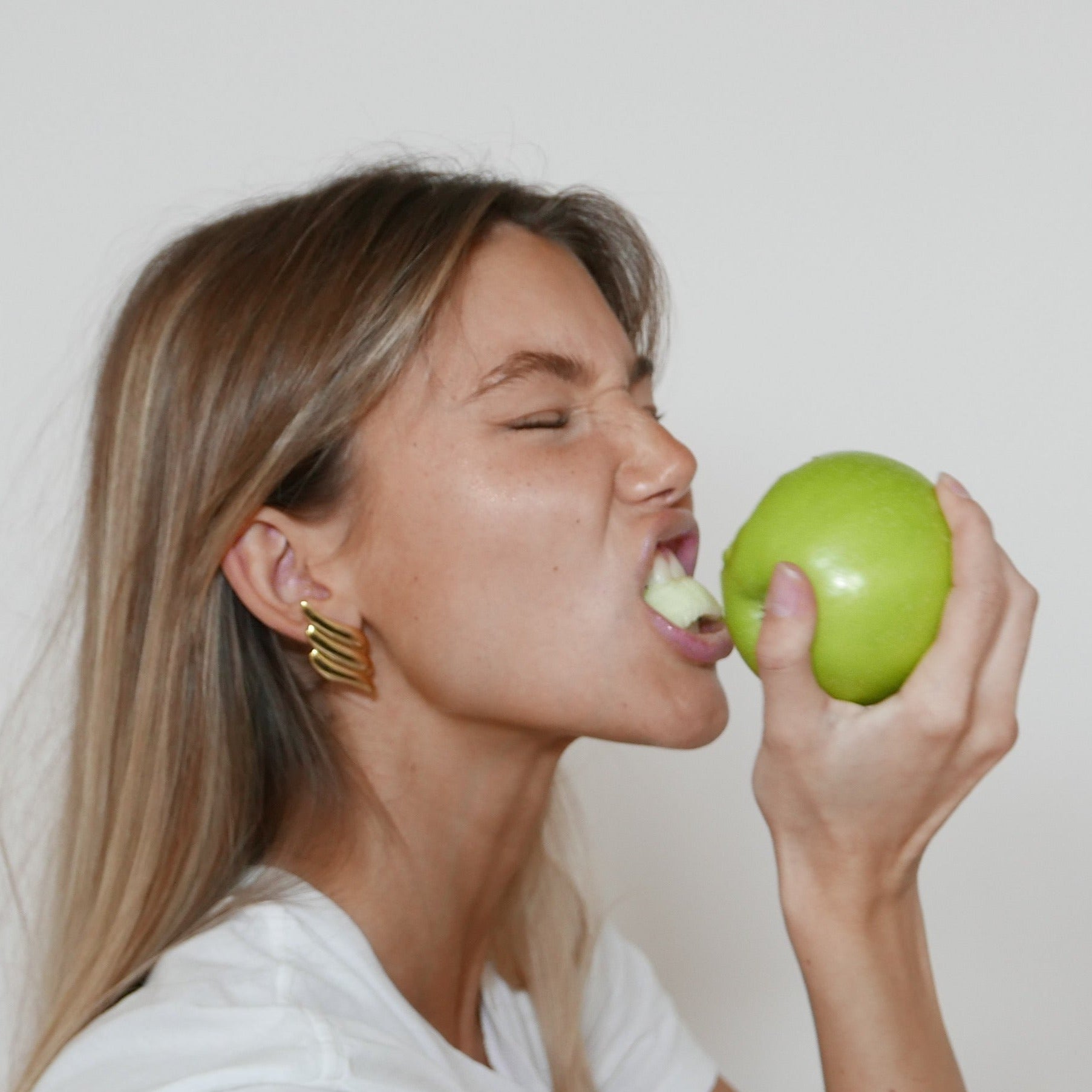 Wing Statement Earrings | Gold Plated