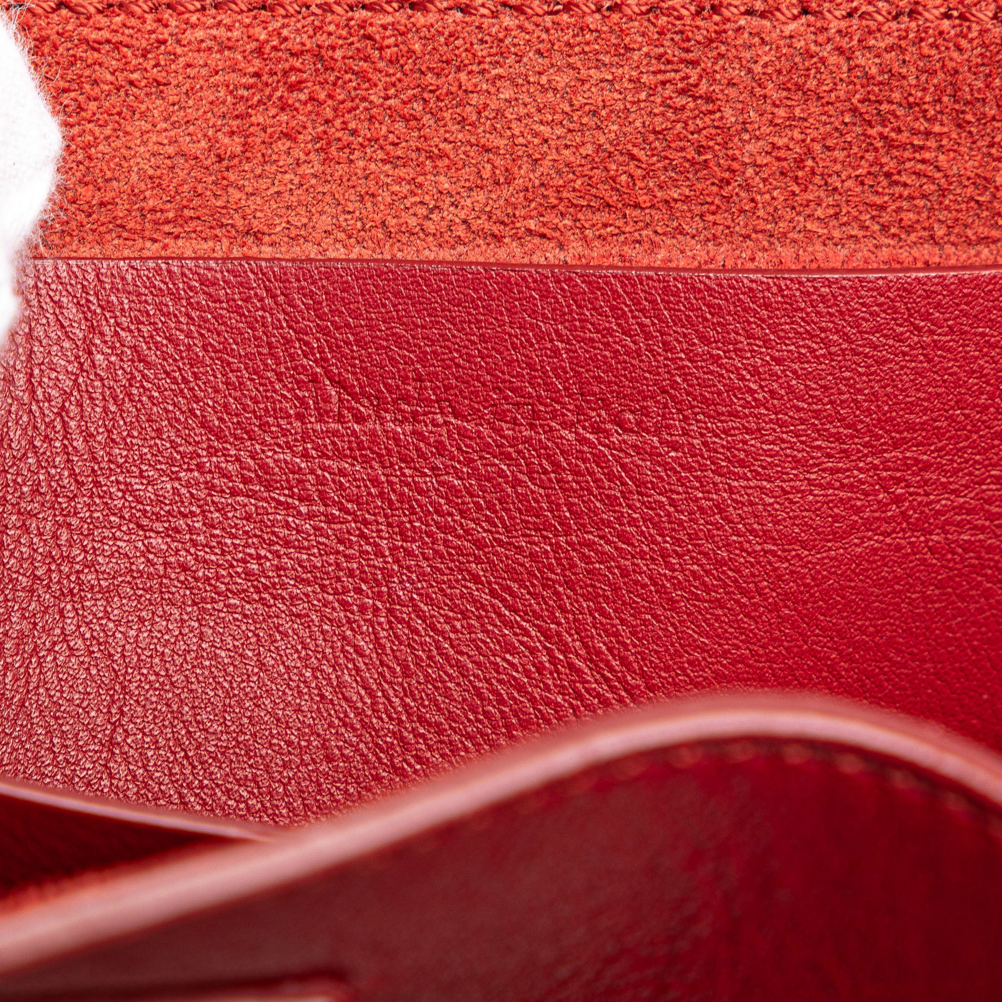 Celine | Pre-Owned Leather Big Bag Bucket Crossbody - I | Red