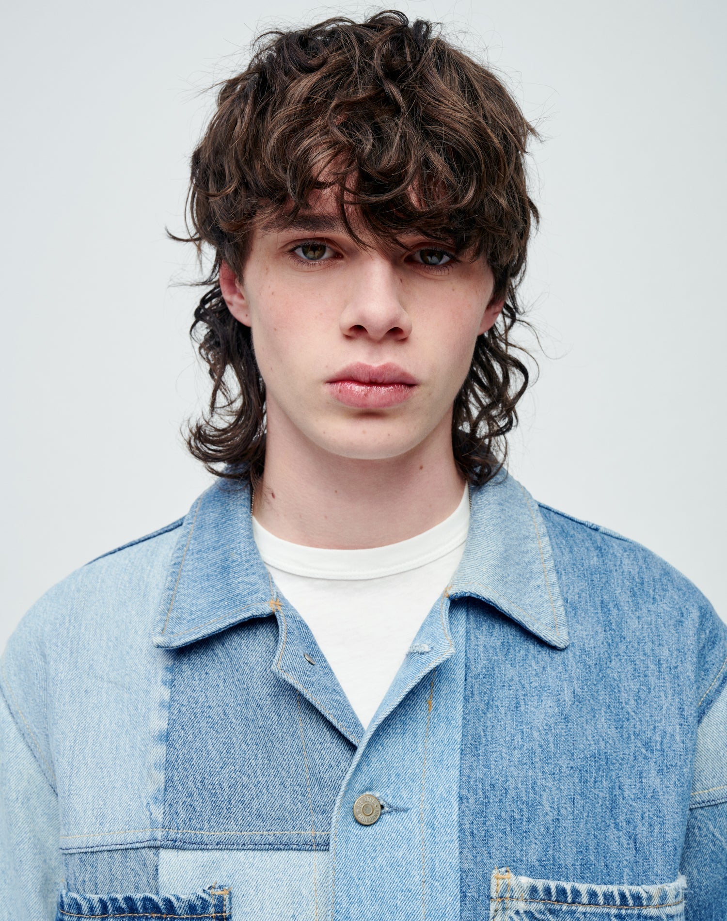 Mens | Upcycled Vintage | Levi's Quilted Barn Jacket | One-of-a-kind | Assorted Indigo