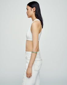 Womens | Upcycled Vintage | Bra Top | One-of-a-kind | White